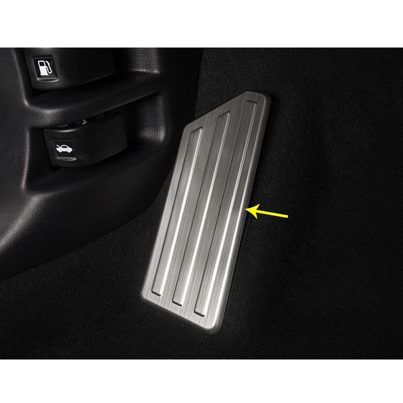 Car Stainless Steel Foot Inner Brake Rest Lamp Frame Trim Break Pedal Hood Stick For Honda CRV CR-V 2017 2018
