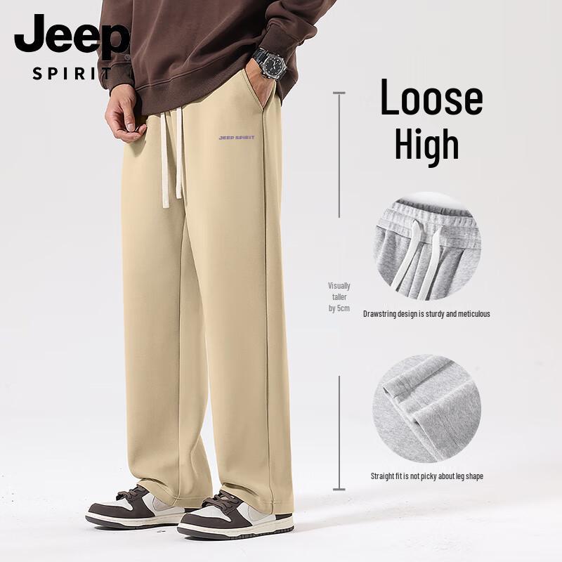 

JEEP SPIRIT Men s Casual Straight-Leg Trousers 2XL