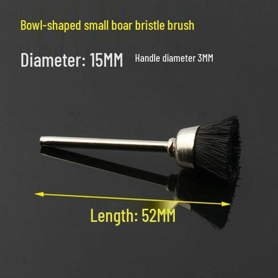 Electric Polishing & Rust Removal Brush: Steel & Copper Wire Grinder Head