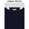 UR2026 Color-Block Cropped Knit Top