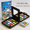 Kids Color Battle Square Race Game Parent-Child Square-- Desktop Puzzles Learning Educational Toys-- Anti Stress Boys Gifts@@