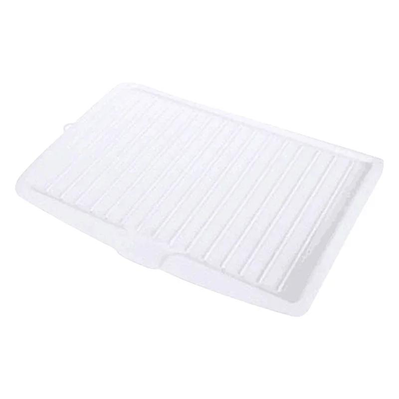 Drain Rack Kitchen Silicone Dish Drainer Tray Large Sink Drying Rack Worktop Organizer Drying Rack For Kitchen Dishes Tableware