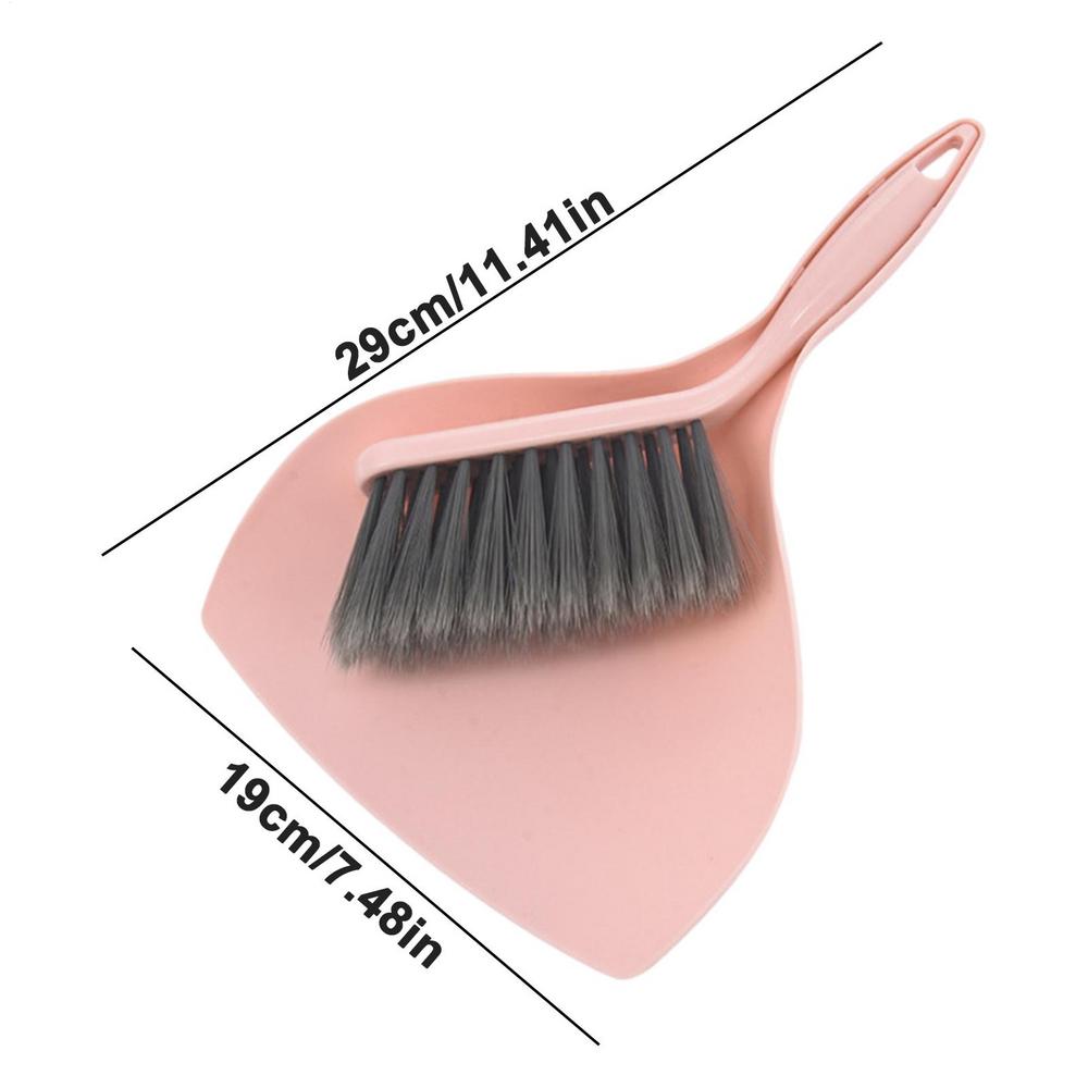 Small Broom Dustpan Set Mini Dustpan and Broom Set Hand Broom Dust Pan Car Cleaning Broom Professional Cleaning Tools