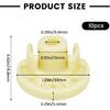 9709707 Mixer Rubber Foot, 10Pcs Blender Bottom Pads Feet Replacement Parts for Kitchen Aid Tilt Head Stand Mixer KSM150 KSM152 KSM154 KSM155 KSM158