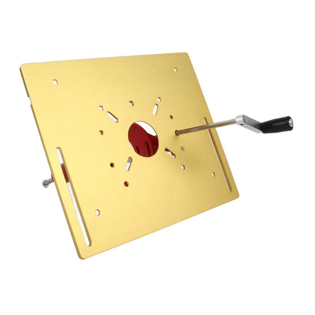 Router Lift Manual Lifting Router Lift System Kit Router Table Saw Insert Base Plate