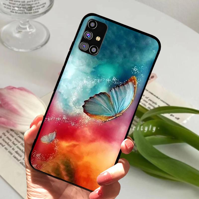 Cases For Samsung M31s Bumper SM-M317F Shockproof Soft Silicone TPU Phone Cover For Samsung Galaxy M31 Coque M31 Prime Fundas