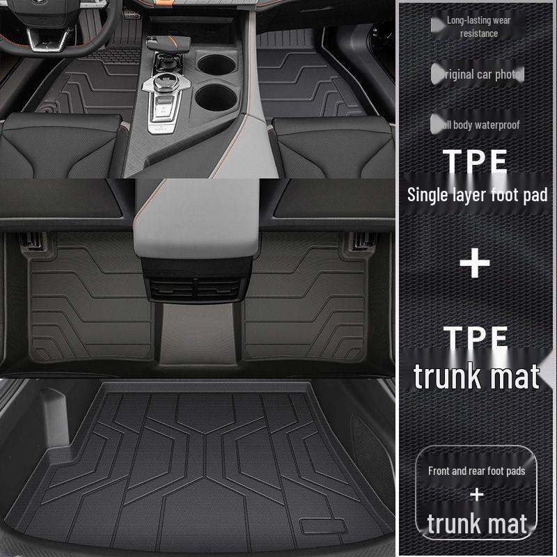 26 New Changan UNIV Floor Mats: TPE Full Surround Carpet for Driver's and Trunk