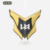 Hunting Metal 3D Stereo Motorcycle Electric Vehicle New 2025 Shield Label Body Tail Box Front Modified Car Sticker