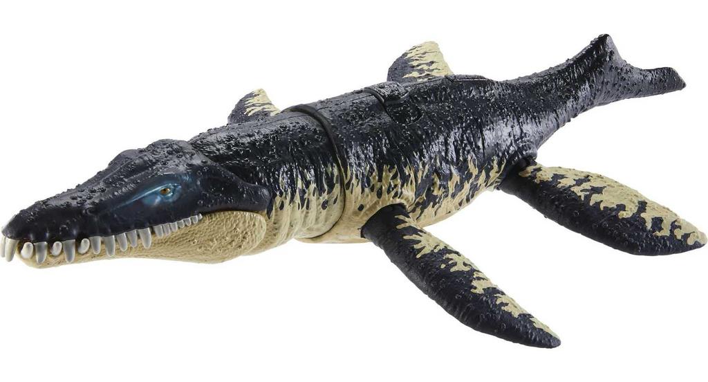 Mattel Jurassic World Roaring Kronosaurus Action Figure, Approximately 30cm Long, Ages 4 and Up, HLP18