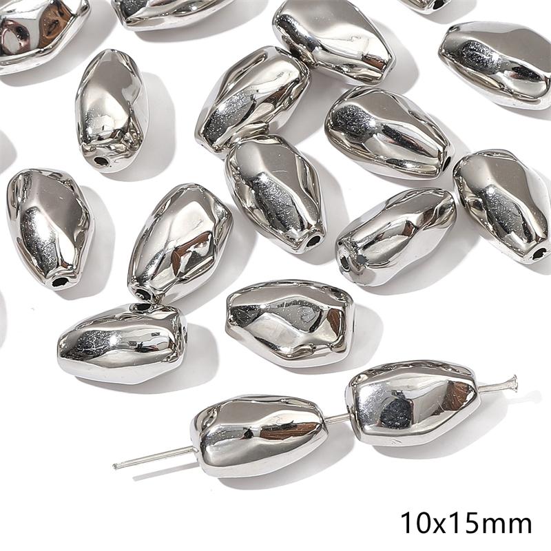 10-100Pcs Plastic CCB Beads For DIY Necklace Bracelet Earrings Pendants Jewelry Making Accessories