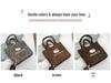 2025 Autumn/Winter Leopard Print Cute Single Shoulder Tote Bag - Large Capacity Shopping Handbag