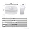 Smart Wireless LED Motion Sensor Night Light for Home, Wake-up, Bedside, Bathroom, Hallway, and Closet