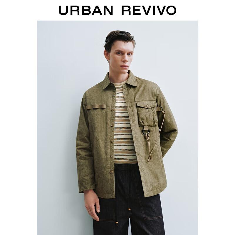 Men s Winter Cotton Workwear Jacket with Toggle Details XS