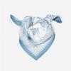 53cm New Design Belt Paisley Silk Scarf 2024 Brand Square Scarf Woman Luxury Bandana Headband Hijab Foulard Neckerchief For Lady