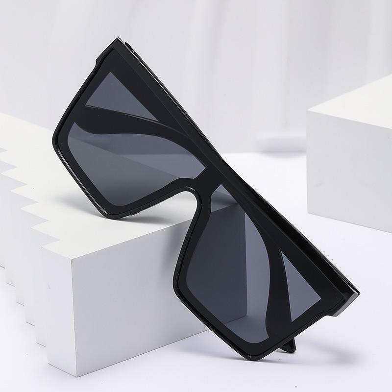 Fashion Women'S Sunglasses Punk Outdoor Cycling Glasses Men'S Large Frame One-Piece Sun Glasses Uv400 Eyewear
