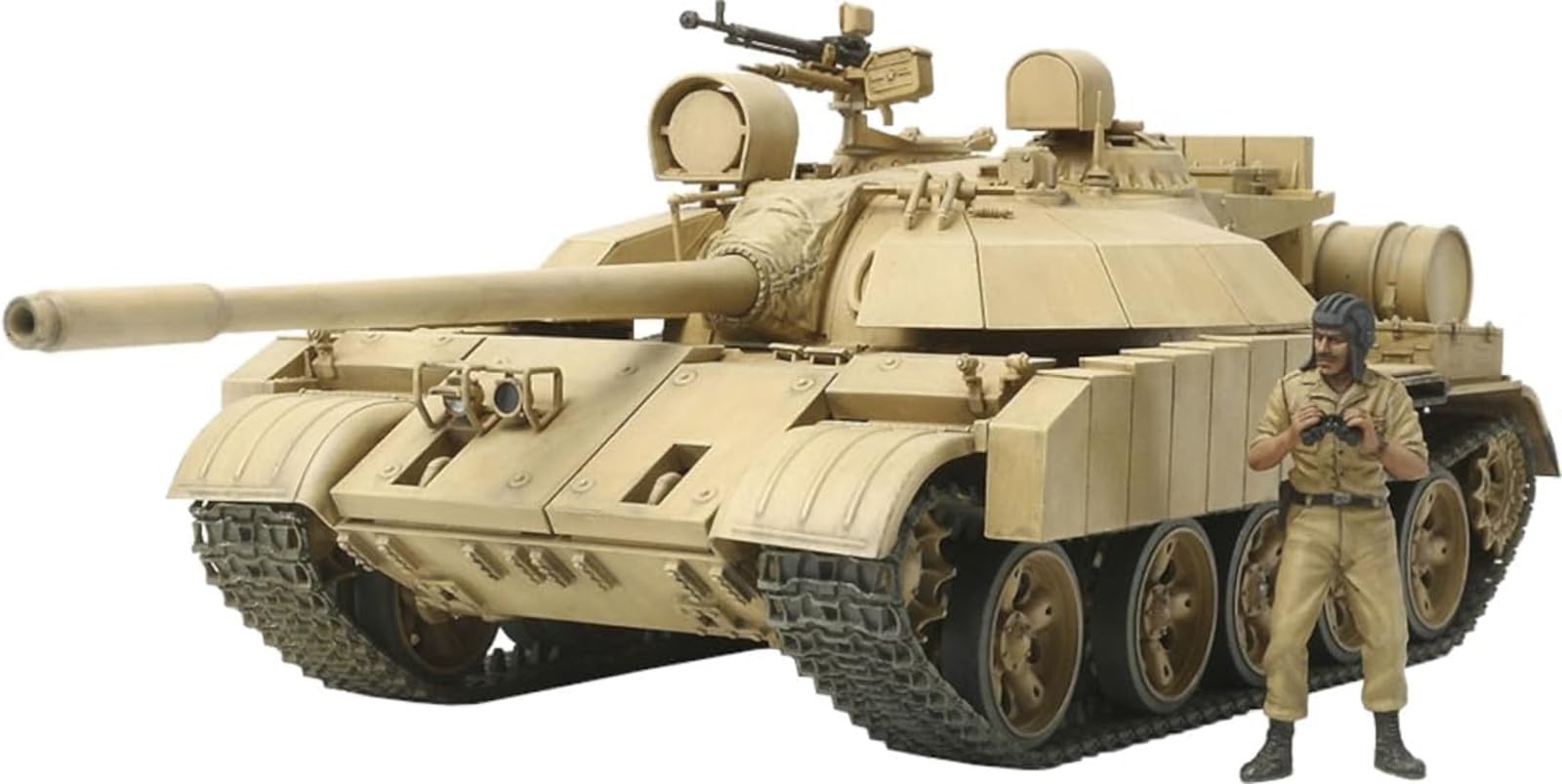Tamiya Military Miniature Series 324 Iraqi Army Tank Enigma Plastic Model 35324 1/35 No. T-55