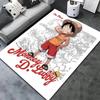 One Piece Monkey D Luffy Carpet Rug For Living Room Bedroom Home Sofa Decoration Kids Play Nonslip Floor Mat