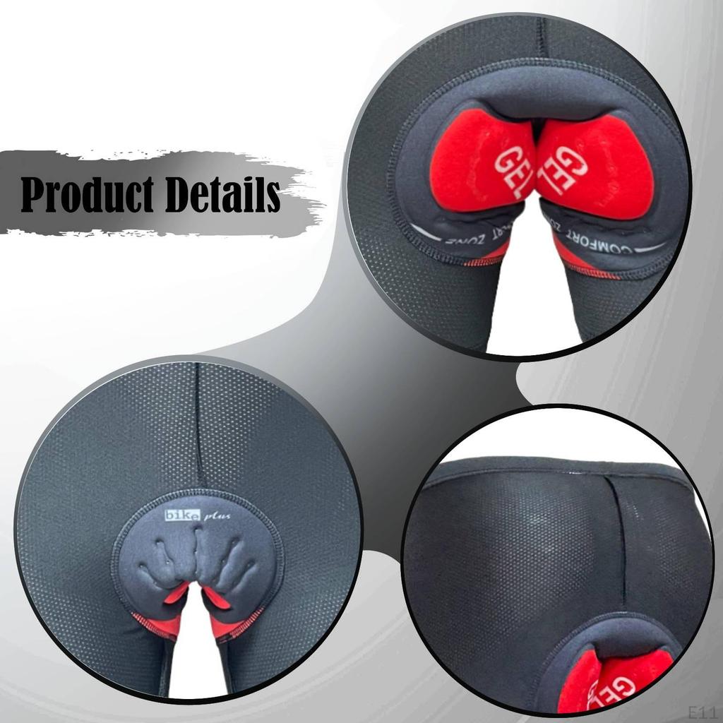 Shorts Bicycle Riding Compression Padded Bike Breathable Biker Briefs Shock Absorbent