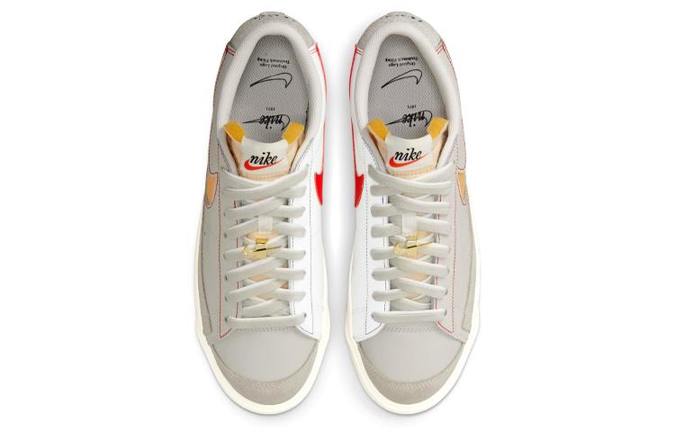 Nike Blazer Low 77 Light Bone Removable Swoosh DH4370-002