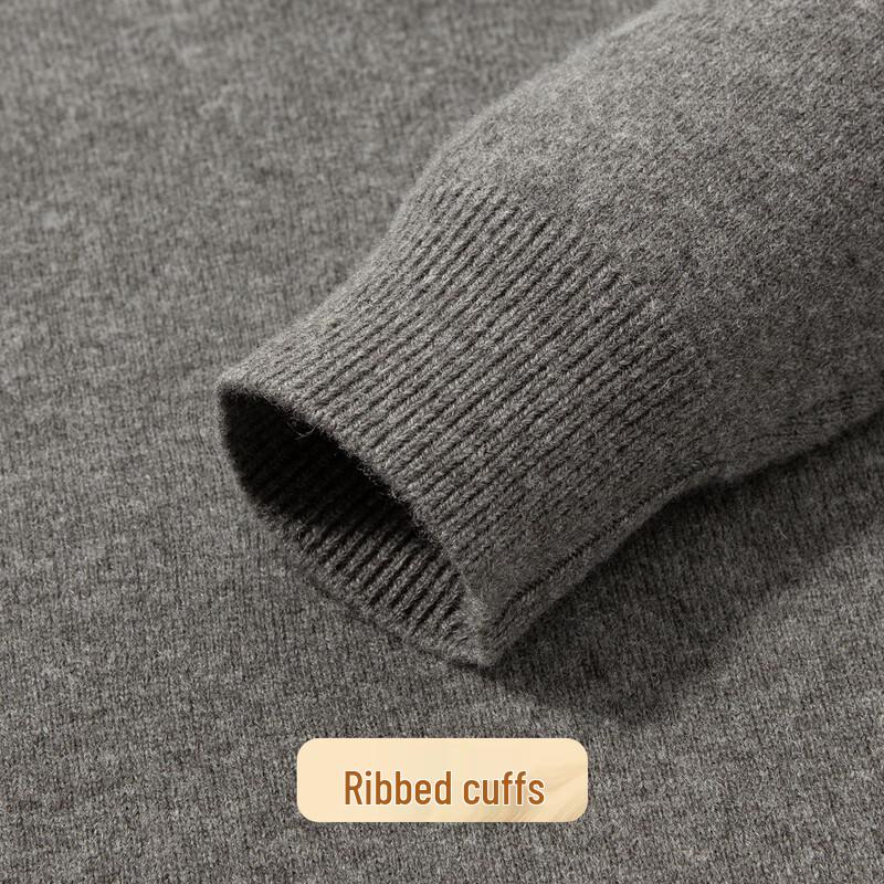 Men's 100% Merino Wool Heavyweight Knit Sweater