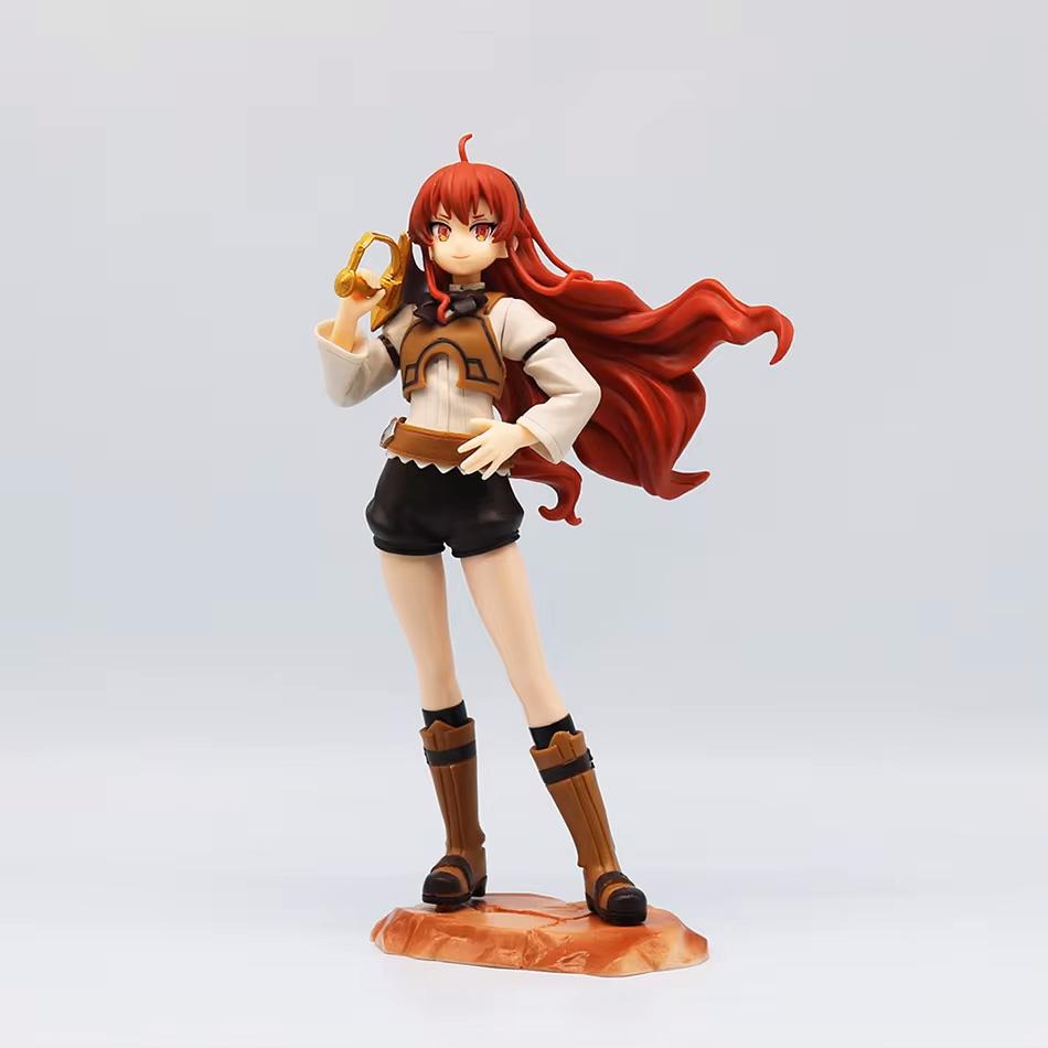 New Mushoku Tensei Jobless Reincarnation Eris Boreas Greyrat Figure Action Sexy Model Doll Toys marin kitagawa liz Poseable Articulated Scale Detailed