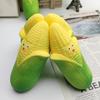 Stress Relief Cartoon Corn Toy Soft Stretchy Simulation Corn Squeeze Sensory Toy Simulated Vegetable Pinch Fidget Toy