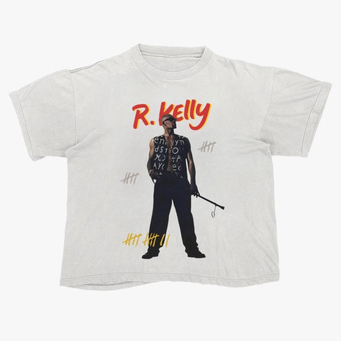 R. Kelly 12 Play Tee Shirt, Y2K Unisex Graphic Shirt 90s S