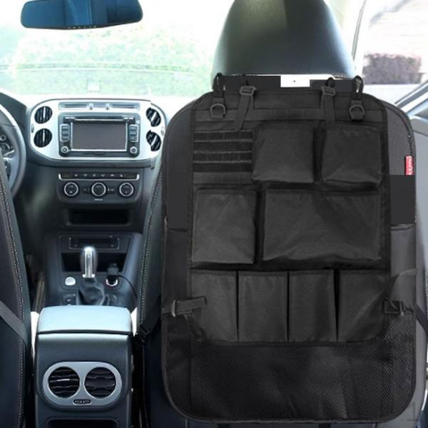 

Car Backseat Organizer Accessories Space Saving Universal Premium Essentials Multi Pocket Easy