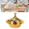 2pcs Zinc Alloy Candy Dish With Lid Floral Embossing Decorative Serving Bowl  Home Party