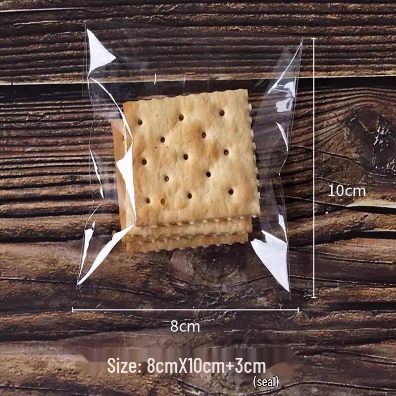Disposable Self-Sealing Transparent Snack Bags