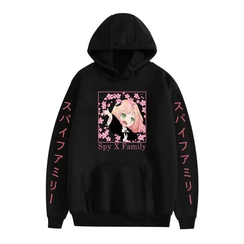Anime Family Autumn Winter Fashion Hoodie Anya Forger Cosplay Pullover Sweatshirts Women Men's Sweatshirt