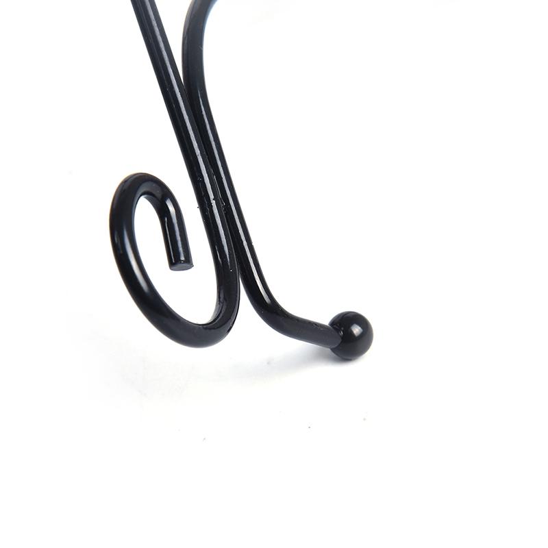 Iron Easel Classic Display Stand Bowl Plate Art Photo Picture Storage Rack