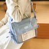 New Y2K Cute Ita Bag Large Capacity Shoulder Bag Messenger Bag Lolita Girls Transparent Crossbody Bag DIY Display Casual Handbag