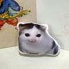 With Sound Cat Voice Keychain Cat Voice Doll  Children's Toy Schoolbag Pendant Decoration