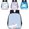 Adorable Cinnamoroll 15 Inch Large Capacity Lightweight School Backpack For Kids