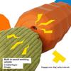 Squeaky Dog Chew Toy for Aggressive Chewers Rubber Tough Carrot Dog Toy for Teeth Cleaning Interactive Puppy Toy for Large Medium Small Breeds