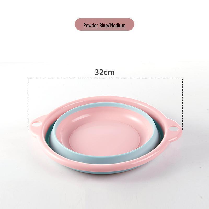 Portable Folding Washbasin for Dorms, Baby, Travel & Laundry