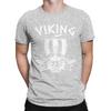 Viking Dad Father Scandinavian Norse Mythology T Shirt Men's Cotton T-Shirts Round Neck Tee Shirt Short Sleeve Clothes Gift Idea