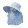 Face And Neck Sun Protection Wide Brim UV Protection Hat Casual Summer Sunscreen  Women