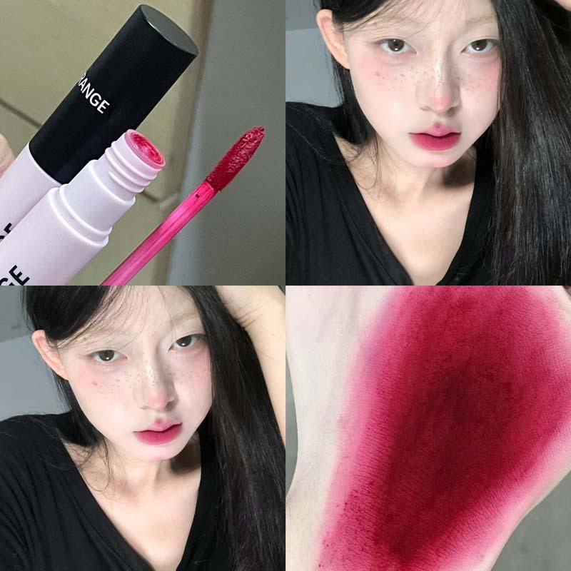 HERORANGE Traumfänger Samt-Lipgloss Matt Nebeliges Nude – Nicht abfärbender, aufhellender Lippenstift für einen natürlichen Look