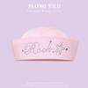 Sailor Hat With Bow Mesh Breathable Cotton For Summer And Spring Wear