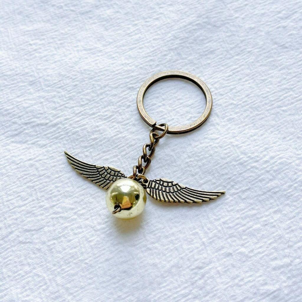 Funko Pop! Keychain Harry Potter Wizard Wand Collectible Key Ring Official Movie Style Mini Wand Pendant, Golden Snitch