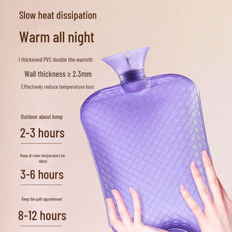 Extra Large Hot Water Bottle - Bed & Foot Warmer with Special Large Capacity