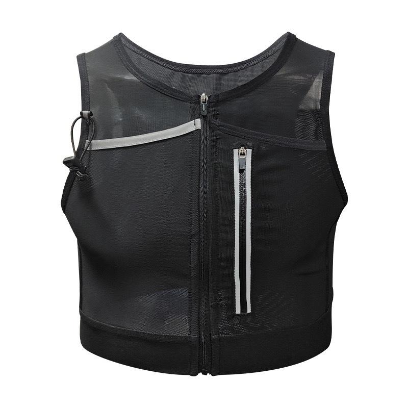 Running Vest Bag Reflective Chest Pack for Hiking  Riding Cycling Chest Pack Waist Bag Jogging Night Walking Sports