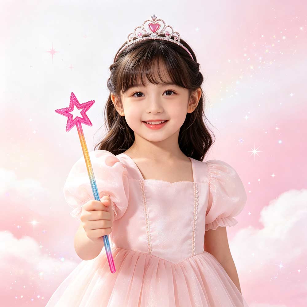 Role-playing Fairy Wand Five Pointed Star Star Wand Halloween Princess Sticks Birthday Party