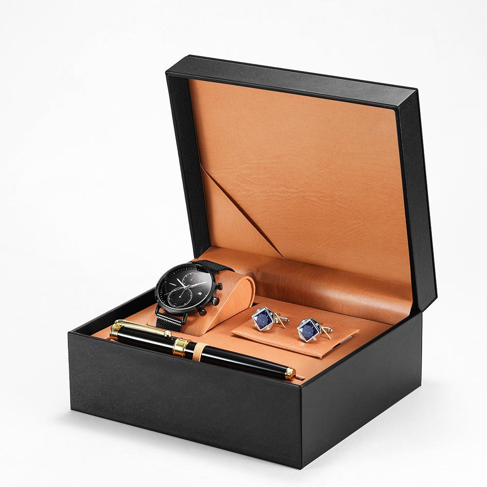 

Men S Watch Gifts Business Suits Waterproof Quartz Watches High-End Corporate Employee Gifts Watches Men S Watches Men