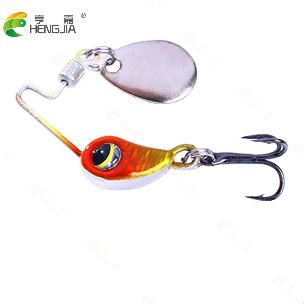 

Вращающаяся металлическая приманка VIB с вибрацией, спиннер, ложка, рыболовные приманки, 4,5 г, 4 см, твердые приманки для зимней рыбалки на форель, снасти