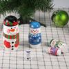 5pcs Christmas Handpainted Cute Wooden Matryoshka Dolls Russian Nesting Dolls Set Home