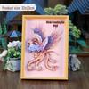 Zhi Xiang Zao Wu Dragon & Phoenix 3D Paper Carving Frame Art - DIY Chinese Style Decorative Ornament