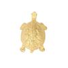 Retro Golden Coin Turtle Brass Handle Vintage Wardrobe Drawer Pulls Cabinet Door Knobs  Kitchen
